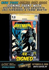 BATMAN OF TWO WORLDS #1 CGC SS 9.8 SNYDER/DRAGOTTA/MARTIN/FERNANDEZ NYCC-PRESALE picture