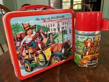 VINTAGE THE BEVERLY HILLBILLIES LUNCHBOX AND THERMOS picture