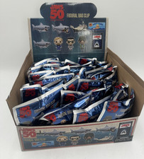 Jaws 50th Anniversary 3D Foam Figural Key Chain Clip Blind Bag BULK CASE X 24 picture