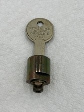 Vintage Lock & Key Mechanism POM Park-O-Meter Rockwell Parking Meter POM picture