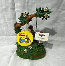 Westland Giftware Curious George Musical Monkey Figurine Resin Painted picture