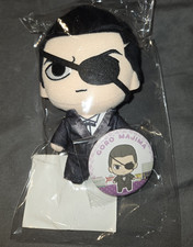 Ryu ga Gotoku Goro Majima Plush Toy & Can Badge Set Yakuza 0 Like a Dragon picture