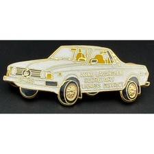 Vintage Ho Ho NYC Subaru BRAT Anne Lavandier Lioness District Enamel Pin picture