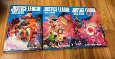 Justice League by Scott Snyder Deluxe Edition 3-HC Lot Vols. 1 2 3 Death Metal picture