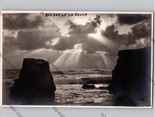 c1910 Sunset La Jolla California CA San Diego County Pictorialist Seascape RPPC picture
