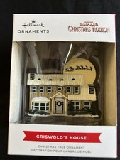 NEW 2022 Hallmark GRISWOLD’S HOUSE Nat Lampoon Christmas Vacation Ornament Gift picture