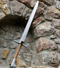 Custom German Langmesser Long Falchion – Hand Forged Replica Sword picture