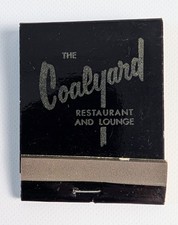 Vintage Coalyard Birmingham Alabama Restaurant Matches Matchbook 1970s picture