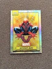 2024 Topps Chrome Marvel Spider-Man Spider Web Refractor picture
