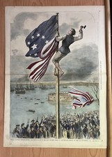THE EVACUATION OF THE CITY OF NY  BY THE BRITISH FORCES, NOVEMBER 25, 1783. picture