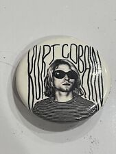 Vintage Kurt Cobain Nirvana Pin Pinback Badge Button Very Rare picture