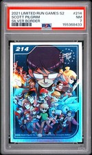 2021 LIMITED RUN GAMES SERIES 2 214 SCOTT PILGRIM SILVER BORDER PSA 7 picture
