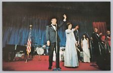 President & Patriotic~President & Mrs Jimmy Carter @ Reception~Vintage Postcard picture