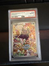 Pokemon PAR EN Illustration Rare #206 Morpeko PSA 8 picture