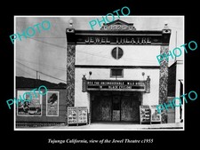 Tujunga California The Jewel Theatre c1955 Old Large Historic Photo picture