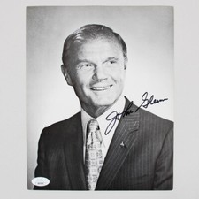 John Glenn Signed Photo 8x10 Astronaut - COA JSA picture