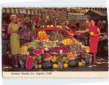 Postcard Farmers Market Los Angeles California USA picture