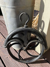 Antique Decor Barn Find XL 16x12 “Saint Louis Malleable Iron Works” Well Pulley picture