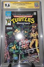Teenage Mutant Ninja Turtles Adventures #1 9.6 CGC Signed Sketched Kevin Eastman picture