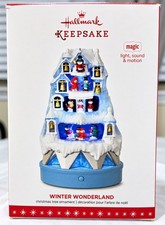 Winter Wonderland 2016 Hallmark Ornament Motion Light Sound (watch  video) picture