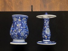Cobalt Blue Porcelain Bathroom Decor picture
