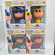 Funko PopThe Flintstones Dino #406 2,500 Set In Original Box picture