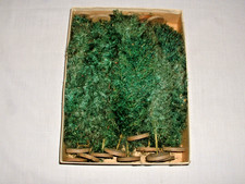 Vintage U.S.A. Feather Trees for Christmas Putz or Train Layout, OB picture
