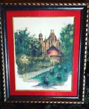 DISNEY Haunted Mansion - Master Artist Kevin-John JOBCZYNSKI Original Watercolor picture