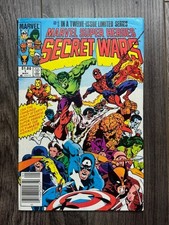 Secret Wars (1984) # 1 Canadian Price Variants (CPV) Newsstand Edition Rare  HTF picture