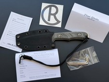 Chris Reeve Backpacker MagnaCut Fixed Blade Knife BPR-1000 Black Micarta New picture