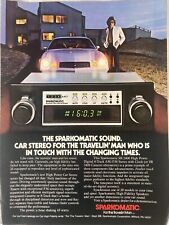 1979 Sparkomatic Car Radio Print Ad Chevrolet Camaro Travlin' Man picture