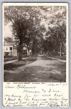 1905 East Main Street Greenfield Massachusetts Postcard picture