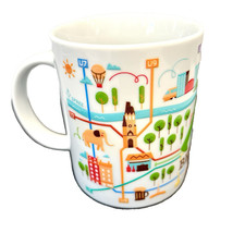 AMPELMANN Coffee Mug Berlin Germany U-Bahn Lines City Sights picture