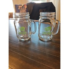 New Bud Light Lime-A-Rita Mason Jar Beer Mugs (Set of 2) picture