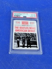 2014 PANINI GOLDEN AGE HEADLINES #7 THE BEATLES POP 4 PSA 10 picture