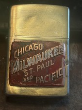 Zippo Lighter Chicago Milwaukee St Paul & Pacific Railroad  picture