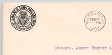 1907 C.J. Milne & Sons Philadelphia Advertising Cover picture