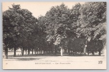 Neufchâteau Les Promenades France RPPC Postcard Neurdein Paris picture