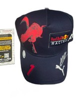 Red Bull Racing F1 Autographed Signed Max Verstappen Cap JSA COA picture