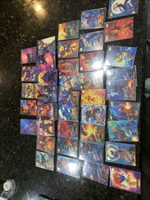 Marvel Masterpieces 1994 Gold Foil Signature Series Fleer   36  Cards +120 Reg. picture