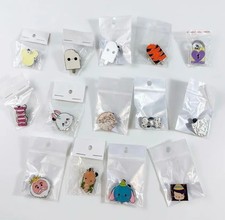 Lot of 14 Disney Trading Pins – Hidden Mickeys, Characters - All Bagged picture