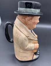 Vintage Winston Churchill Royal Doulton 8 1/2