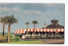 Ft Pierce Florida FL Vintage Postcard P.V. Martin's Beach Restaurant picture