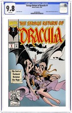 Savage Return of Dracula #1 CGC 9.8 1992 4670922002 picture