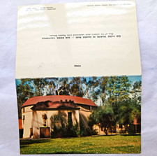 Vintage San Diego Note Card Old Globe Theater Balboa Park picture