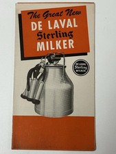 1950's De Laval Dairy Milking Machine pamphlet (22A) picture