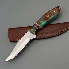 9” Sandvik Steel Hunting Skinner Knife – Custom Fixed Blade – Gift for Men picture