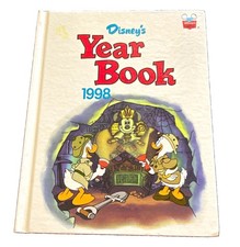 Disney Year Book 1998 Hardcover Book Donald Duck Winnie the Pooh Snow White picture