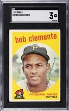1959 TOPPS #478 BOB CLEMENTE SGC 3 picture