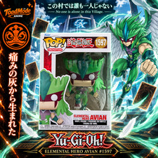TM‑0081 Elemental Hero Avian #1597 Yu‑Gi‑Oh Funko Pop Animation Figure New picture